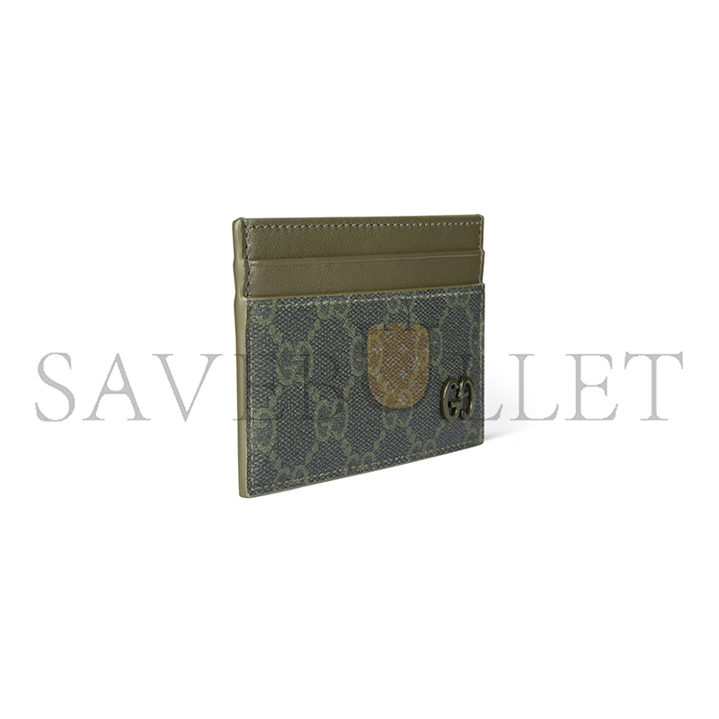 Gvc*1 gg monogram card case 768248 (11*7cm)
